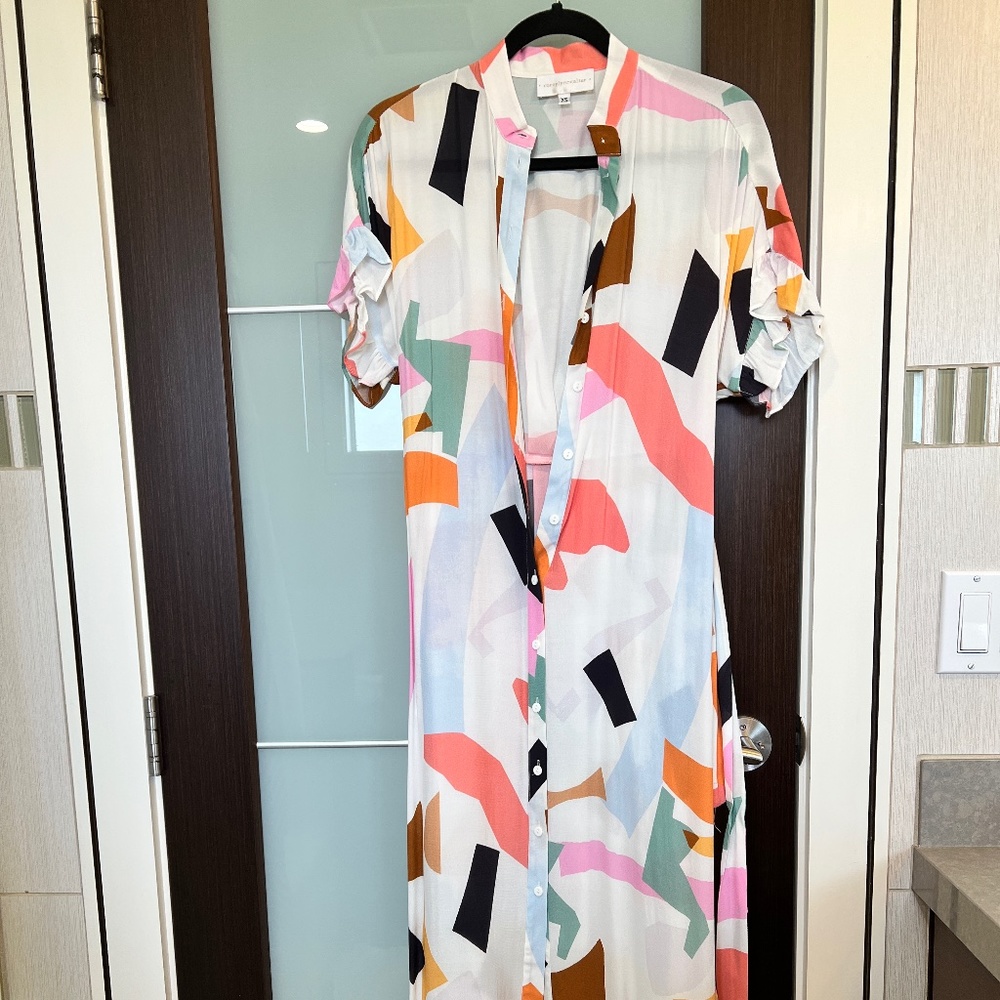 Maxi shirt dress S/XS
